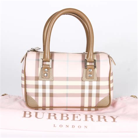 burberry handbag pink|burberry pink plaid handbag.